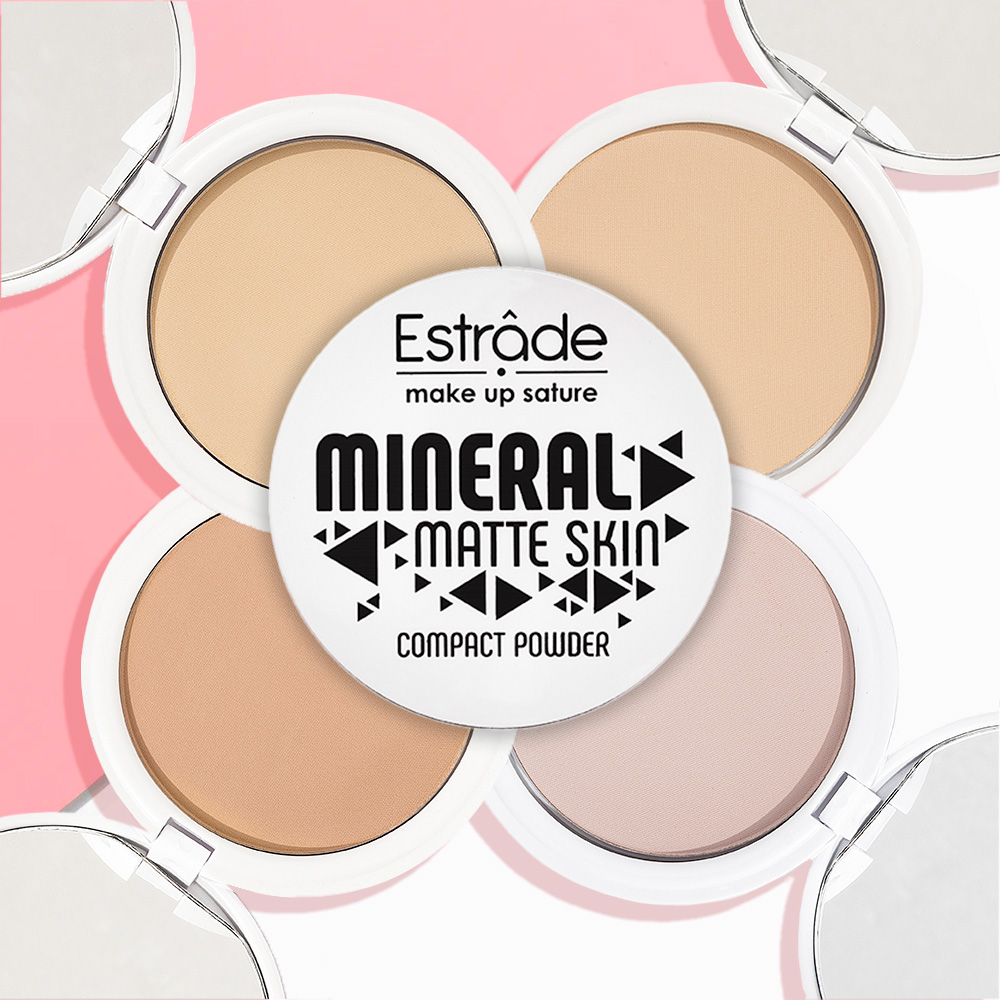 Estrâde - ESTRADE Компактная пудра MINERAL MATTE SKIN